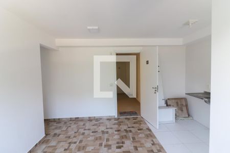 Sala - Cozinha - Lavanderia de apartamento para alugar com 2 quartos, 45m² em Jardim Esmeralda, São Paulo