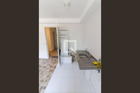 Sala - Cozinha - Lavanderia de apartamento para alugar com 2 quartos, 45m² em Jardim Esmeralda, São Paulo