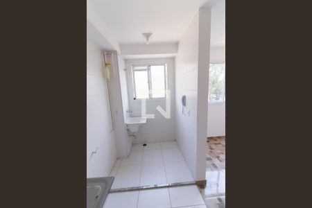 Sala - Cozinha - Lavanderia de apartamento para alugar com 2 quartos, 45m² em Jardim Esmeralda, São Paulo