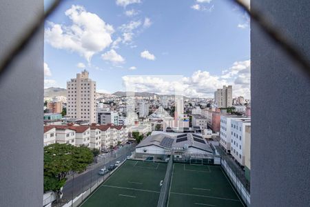 Vista da sala  de apartamento para alugar com 3 quartos, 66m² em Sagrada Família, Belo Horizonte