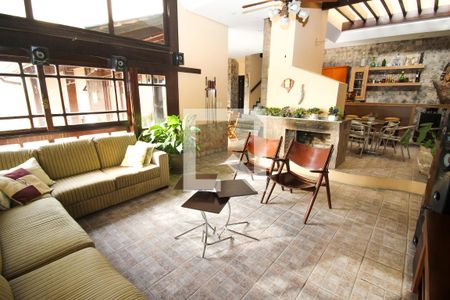 Sala 2 de casa de condomínio à venda com 4 quartos, 367m² em Nonoai, Porto Alegre