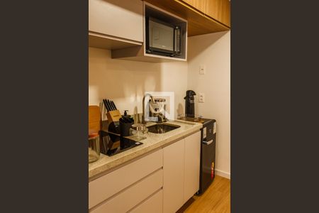 Detalhe da cozinha de kitnet/studio à venda com 1 quarto, 28m² em Farroupilha, Porto Alegre