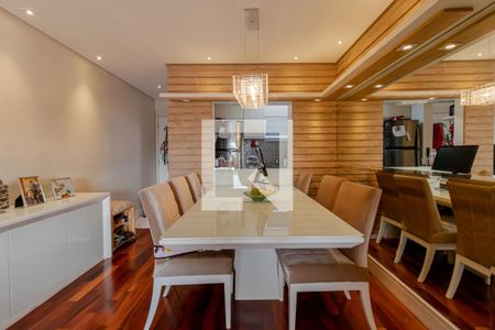 Sala de Jantar de apartamento à venda com 3 quartos, 82m² em Vila Gumercindo, São Paulo