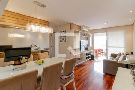 Sala de Jantar de apartamento à venda com 3 quartos, 82m² em Vila Gumercindo, São Paulo