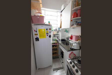 Cozinha de apartamento à venda com 1 quarto, 45m² em Botafogo, Rio de Janeiro