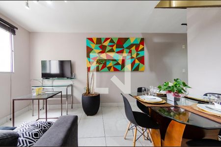 Sala de apartamento à venda com 3 quartos, 140m² em Cinquentenario, Belo Horizonte
