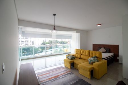 Sala de kitnet/studio para alugar com 1 quarto, 50m² em Campo Belo, São Paulo