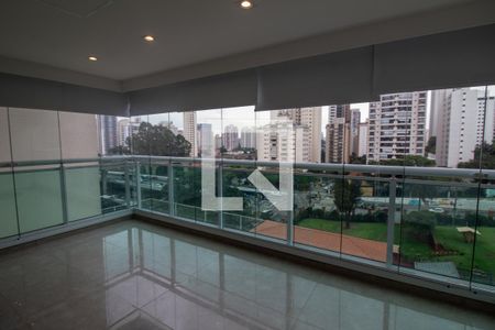 Varanda de kitnet/studio para alugar com 1 quarto, 50m² em Campo Belo, São Paulo