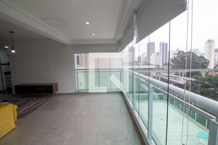 Varanda de kitnet/studio para alugar com 1 quarto, 50m² em Campo Belo, São Paulo