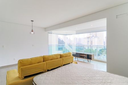 Sala/Quarto de apartamento para alugar com 1 quarto, 50m² em Campo Belo, São Paulo