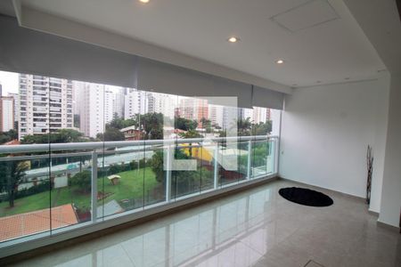 Varanda de kitnet/studio para alugar com 1 quarto, 50m² em Campo Belo, São Paulo