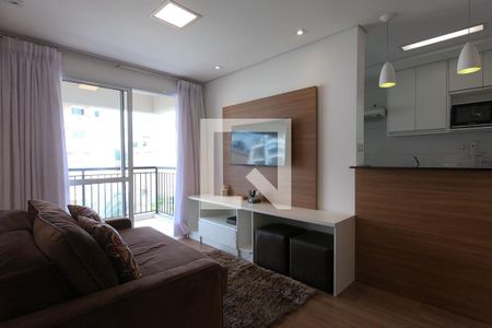 Sala de apartamento para alugar com 1 quarto, 47m² em Jardim Leonor, São Paulo