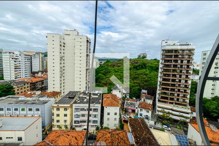 Vista da Sala de apartamento à venda com 3 quartos, 125m² em Icaraí, Niterói