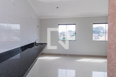 Sala e Cozinha de apartamento à venda com 2 quartos, 42m² em Vila Nivi, São Paulo