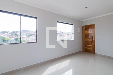 Sala e Cozinha de apartamento à venda com 2 quartos, 42m² em Vila Nivi, São Paulo