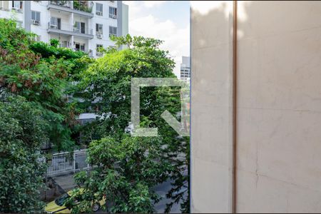 Vista da Sala/Quarto de kitnet/studio para alugar com 1 quarto, 22m² em Botafogo, Rio de Janeiro