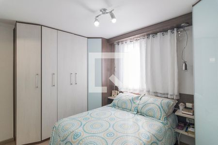 Quarto 1 Suíte de apartamento à venda com 3 quartos, 68m² em Parque São Vicente, Santo André