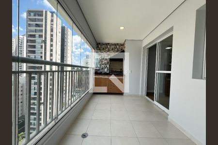 Varanda da Sala de apartamento para alugar com 2 quartos, 70m² em Jardim Prudência, São Paulo