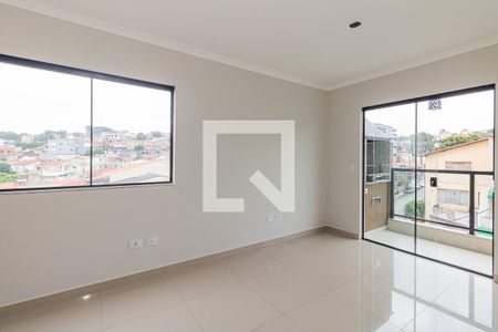 Sala e Cozinha de apartamento à venda com 2 quartos, 45m² em Vila Nivi, São Paulo