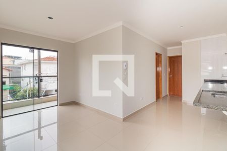 Sala e Cozinha de apartamento à venda com 2 quartos, 45m² em Vila Nivi, São Paulo