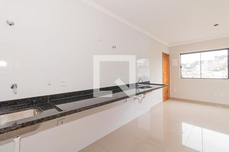 Sala e Cozinha de apartamento à venda com 2 quartos, 45m² em Vila Nivi, São Paulo