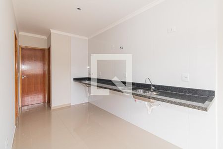 Sala e Cozinha de apartamento à venda com 2 quartos, 45m² em Vila Nivi, São Paulo