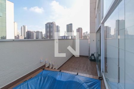 Terraço de apartamento à venda com 1 quarto, 90m² em Paraíso, São Paulo