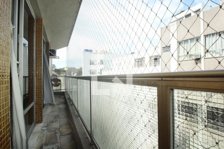 Varanda da Suíte de apartamento à venda com 2 quartos, 86m² em Laranjeiras, Rio de Janeiro