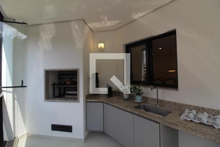 Varanda gourmet de apartamento à venda com 4 quartos, 218m² em Jardim São Caetano, São Caetano do Sul