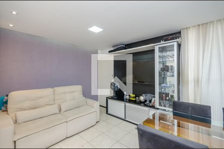Sala de apartamento à venda com 2 quartos, 51m² em Estrela do Oriente, Belo Horizonte