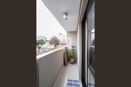 Varanda da sala  de apartamento à venda com 3 quartos, 70m² em Planalto, Belo Horizonte