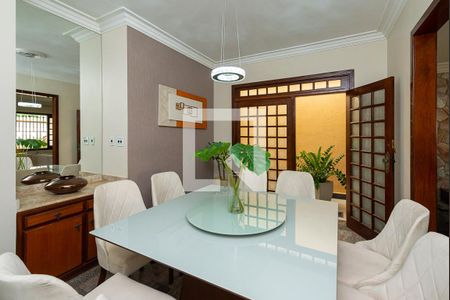 Sala de Jantar de casa à venda com 4 quartos, 249m² em São João Batista, Belo Horizonte