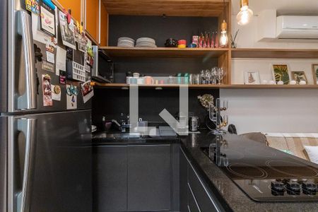 Cozinha de apartamento à venda com 1 quarto, 38m² em Vila Mariana, São Paulo