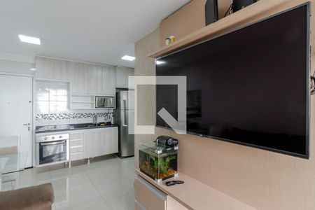 Sala  de apartamento à venda com 1 quarto, 36m² em Cambuci, São Paulo