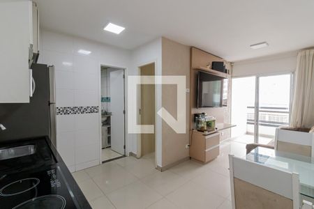 Sala  de apartamento à venda com 1 quarto, 36m² em Cambuci, São Paulo