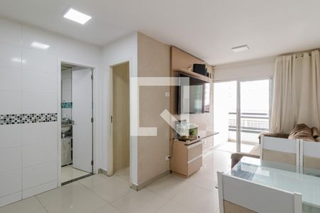 Sala  de apartamento à venda com 1 quarto, 36m² em Cambuci, São Paulo