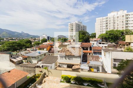 Vista da Sala de apartamento à venda com 2 quartos, 55m² em Pechincha, Rio de Janeiro