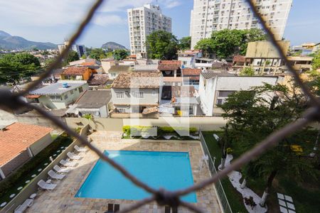 Vista da Sala de apartamento para alugar com 2 quartos, 55m² em Pechincha, Rio de Janeiro