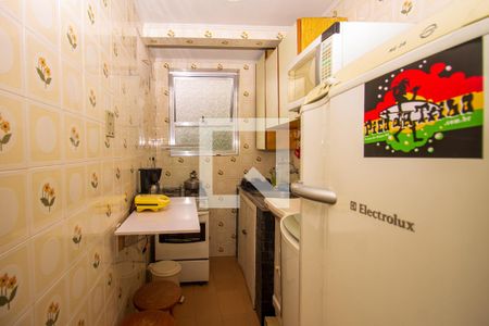 Cozinha e Área de Serviço de apartamento à venda com 1 quarto, 30m² em Centro Histórico, Porto Alegre