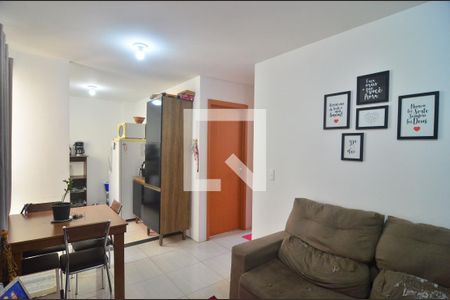 Sala de apartamento à venda com 2 quartos, 45m² em Estância Velha, Canoas