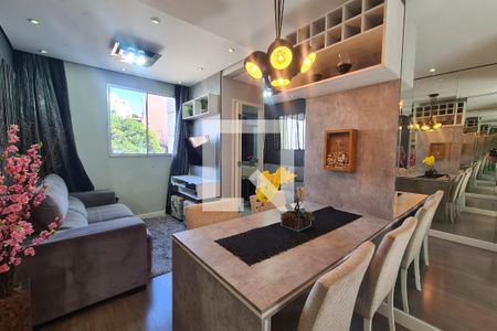 Sala de apartamento para alugar com 2 quartos, 47m² em Jardim Europa, Sorocaba