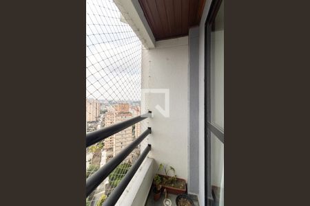 Varanda da Sala de apartamento à venda com 2 quartos, 48m² em Jardim Celeste, São Paulo