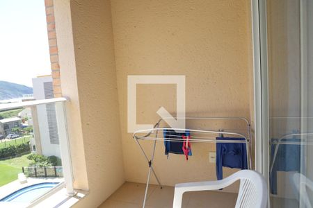 Varanda da Sala de apartamento para alugar com 1 quarto, 60m² em Ingleses do Rio Vermelho, Florianópolis