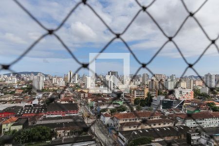 Vista de apartamento para alugar com 1 quarto, 50m² em Vila Matias, Santos