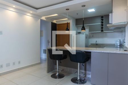 Sala de apartamento para alugar com 1 quarto, 49m² em Sul (águas Claras), Brasília