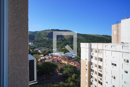 Sala - Vista de apartamento à venda com 2 quartos, 60m² em Jardim Carvalho, Porto Alegre