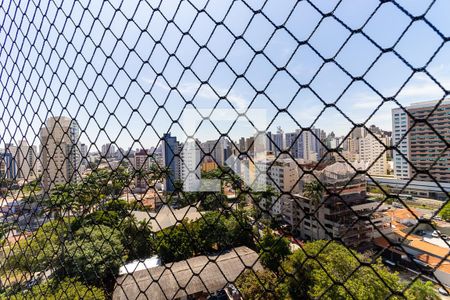 Vista da sacada de apartamento à venda com 3 quartos, 220m² em Vila Itapura, Campinas