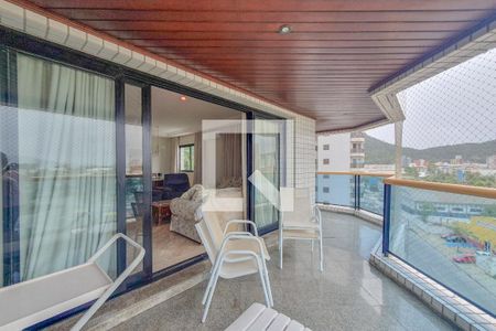 Varanda de apartamento para alugar com 4 quartos, 186m² em Parque Enseada, Guarujá