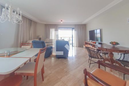 Sala 2 de apartamento para alugar com 4 quartos, 186m² em Parque Enseada, Guarujá