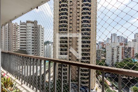 Vista da Sala de apartamento para alugar com 2 quartos, 138m² em Vila Morumbi, São Paulo